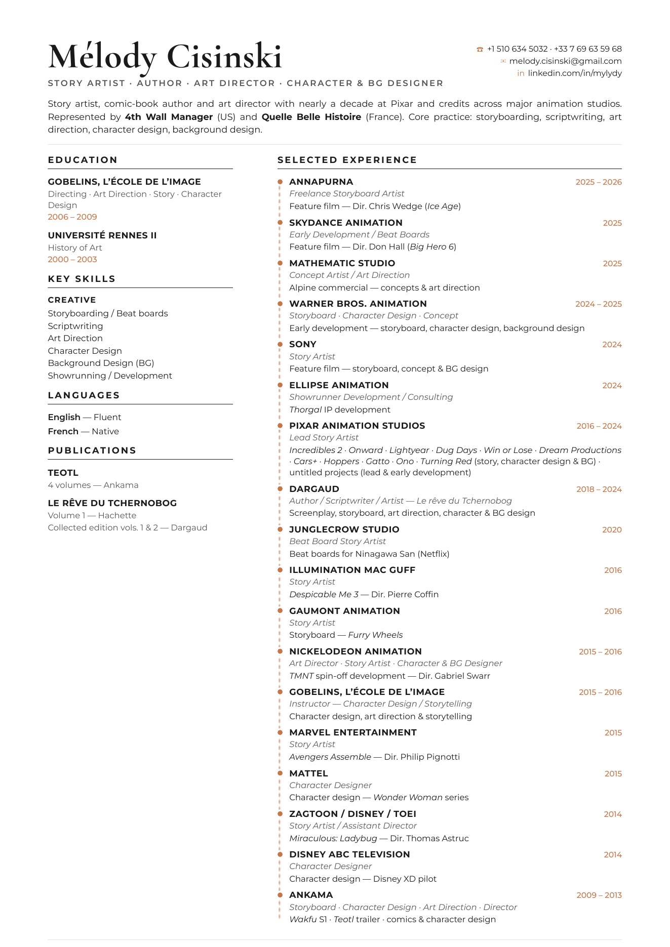 CV